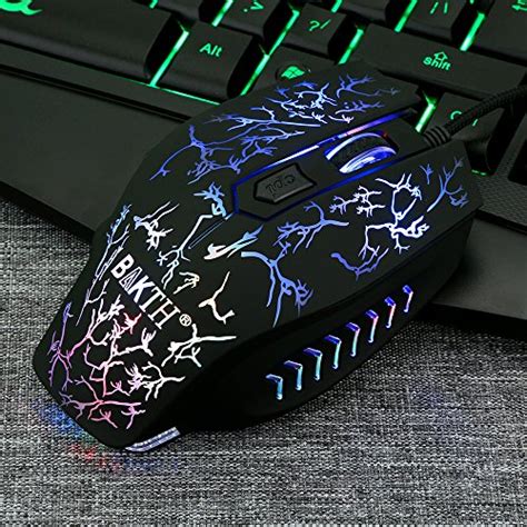 Gaming Keyboard And Mouse Sets Bakth 7 Cool Colors Led Import It All