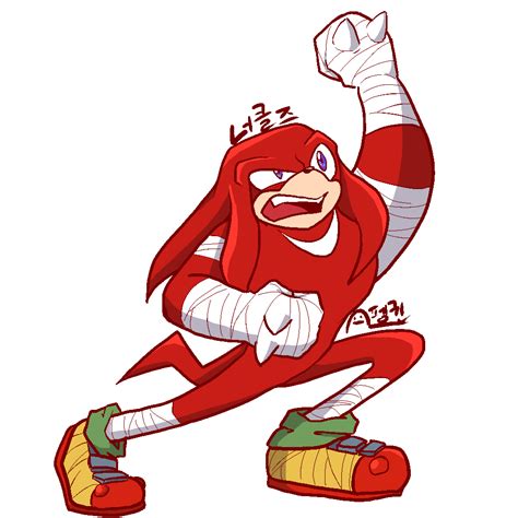 Knuckles From Sonicboom By Anicmj On Deviantart Sonic Boom Knuckles