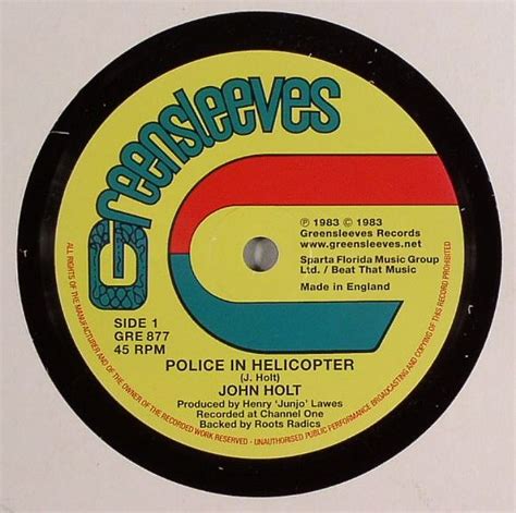 john holt barrington levy police in helicopter riddim vinyl at juno records