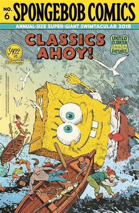 Spongebob Comics Annual Giant Swimtacular 6 Fresh Comics