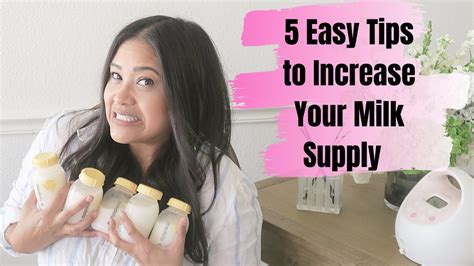 How To Increase Your Milk Supply Fast Breastfeeding Tips Every New