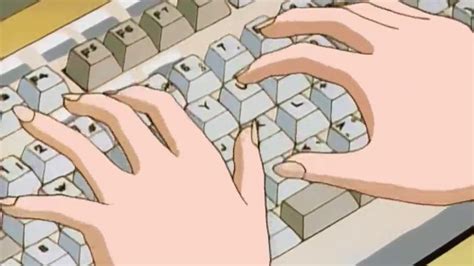 anime typing anime typing on computer discover share s my xxx hot girl