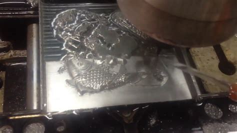 Cnc3040 1500w Spindle Aluminium Engraving Youtube