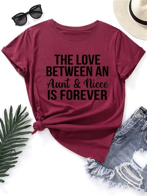 The Love Between An Aunt And Niece Is Forever T Shirt Lilicloth