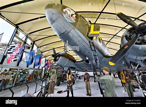 Airborne Museum At Sainte Mere Leglise Normandy France Stock Photo