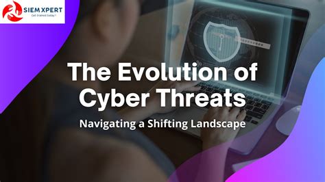 the evolution of cyber threats navigating a shifting landscape siem xpert