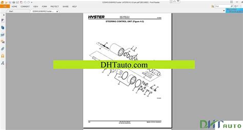 Hyster Parts And Service Manuals Full Automotive Library