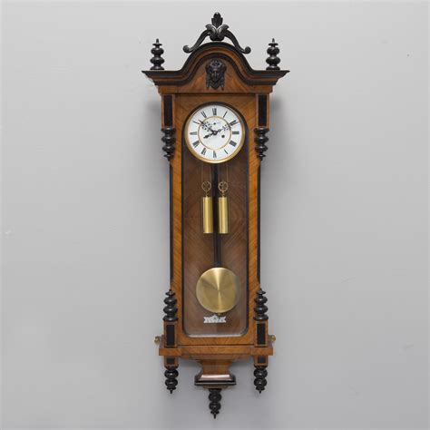 A Circa Year 1900 Wall Clock Bukowskis
