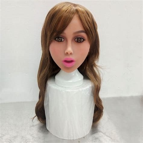 Real Tpe Sex Doll Head Realistic Love Doll Head Adult For Men Masturbation Toy Ebay