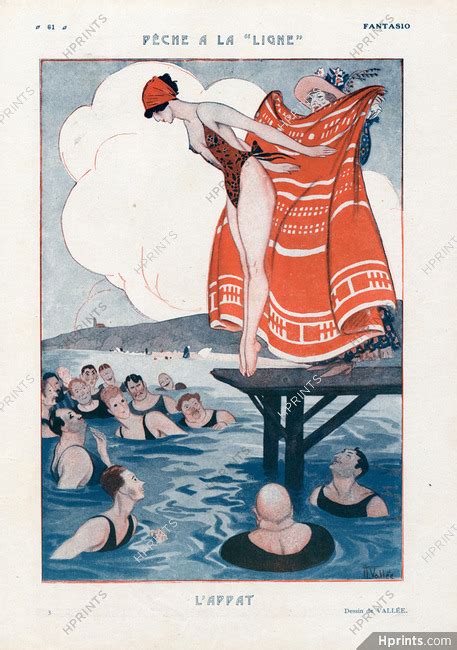 Armand Vall E P Che La Ligne Bathing Beauty Swimmer