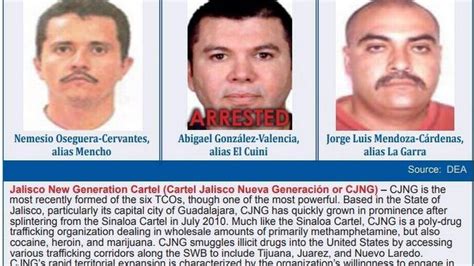 Mexican Cartels Jalisco New Generation The Biggest In Dfw Fort Worth
