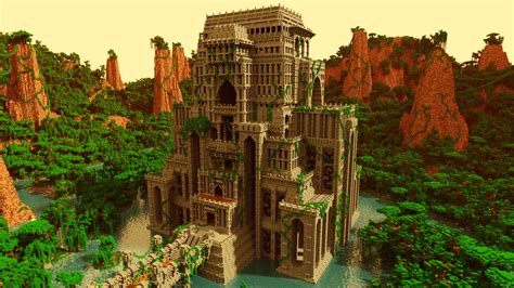 Jungle Temple 1165 Minecraft Map