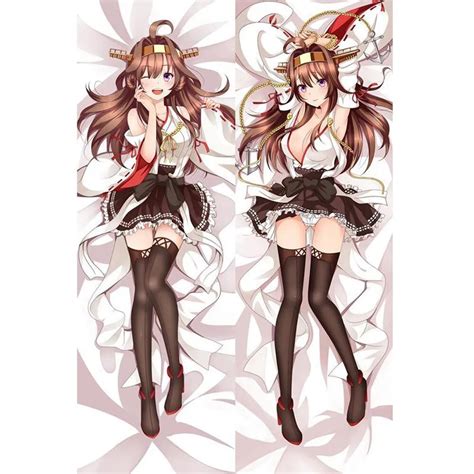 Sexy Japanese Anime Kantai Collection Kancolle Kongou Throw Otaku