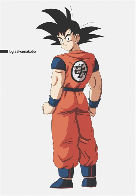 Goku Dbz By Salvamakoto On Deviantart