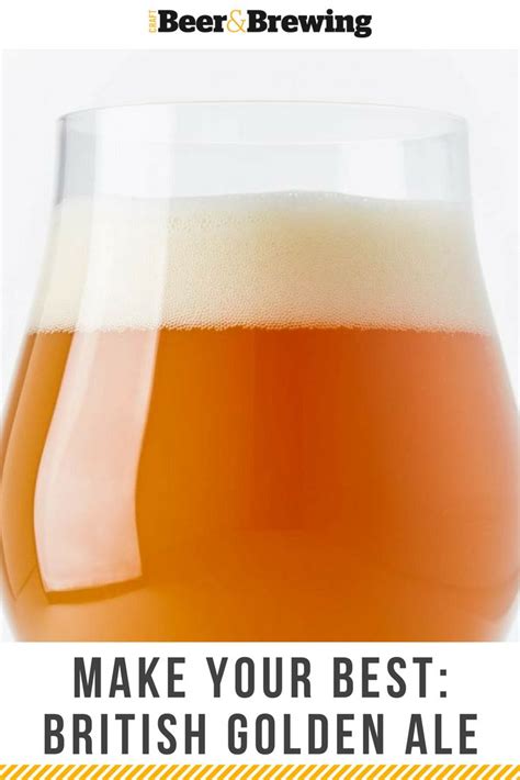 Make Your Best British Golden Ale Beer Recipes Home Brewing Home