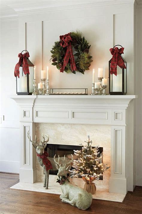 Christmas Mantel Decor Ideas Festive Colors And Joyful Mood