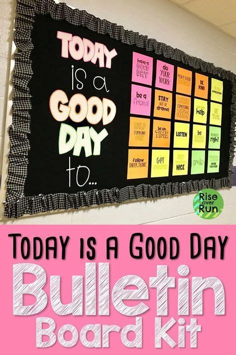 Today Is A Good Day Bulletin Board Kit Inspirational Bulletin Boards