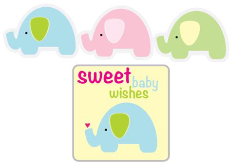 Baby shower printable tags add the perfect touch to any party. Baby Blue Elephant Cake - Perfect for a baby shower or 1st birthday!