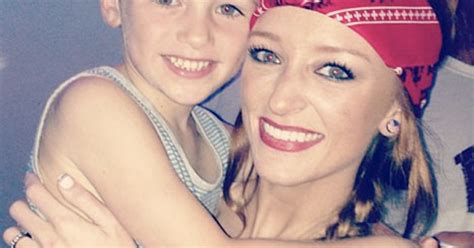 Maci Bookout Teen Mom Star Posts Pic With Son Bentley Us Weekly