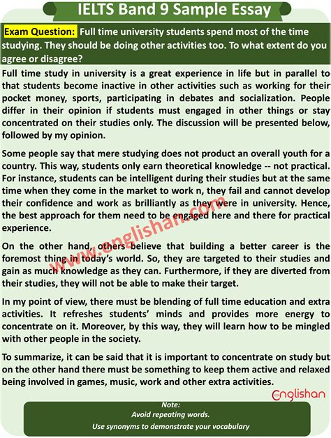 What is the main idea of the passage? IELTS Writing Band 6 Criteria in 2020 | Ielts writing ...