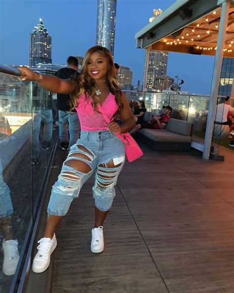 Reginae Carter Puts Her Curves On Display In This Skin Tight Outfit And