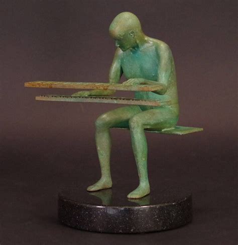 Jazzman Bronze Sculpture Bronze By Robert E Gigliotti