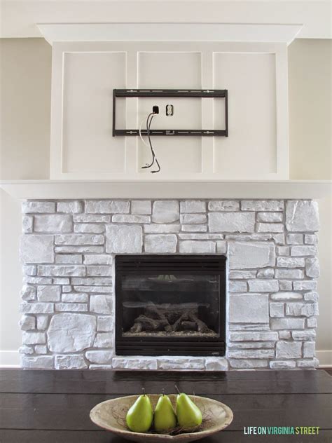 Check spelling or type a new query. White-Washed Stone Fireplace - Life On Virginia Street