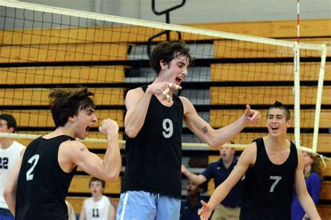 Darien Beats Staples In Five Sets To Claim First Fciac Boys Volleyball