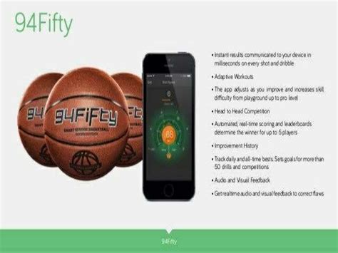 94fifty Smart Sensor Basketball