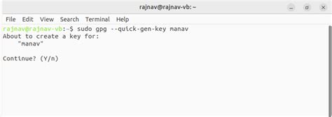 How To Generate Pgp Keys Using Gnupg On Linux Geeksforgeeks