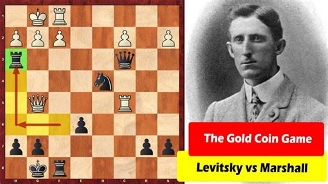 The Best Chess Game Ever Played Gold Coins Game Youtube