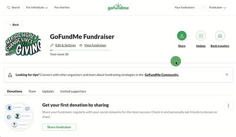Invite Someone Else To Receive Funds Gofundme Help Center