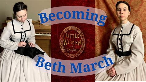 Becoming Beth March 1865 Day Dress Little Women Collab Youtube