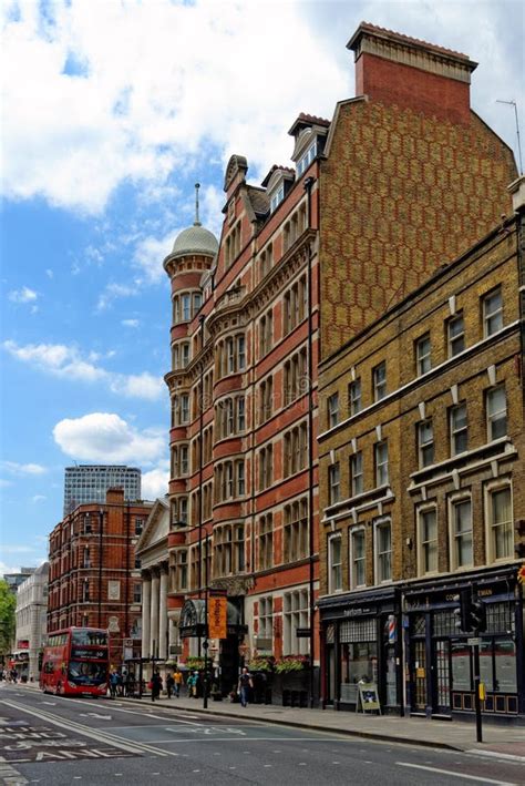 Bloomsbery Street In Central London In Bloomsbury Area In London Uk