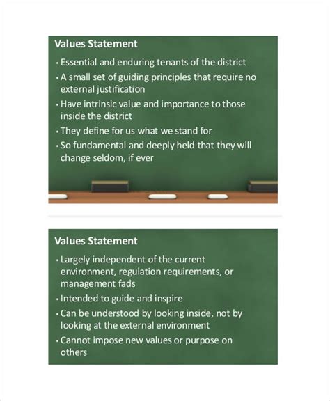 Value Statement 6 Examples Format Pdf Examples