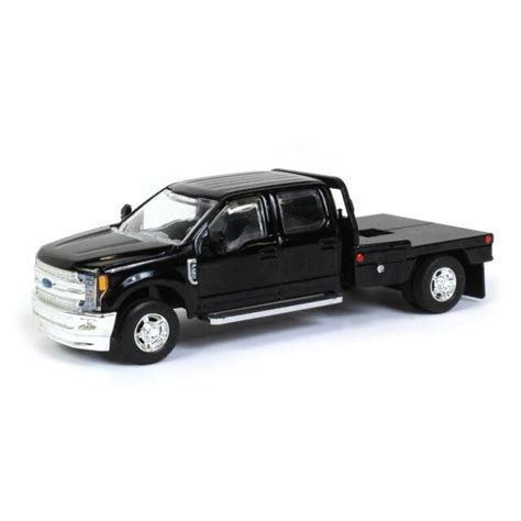 164 Scale Ford F 250 Black Flatbed Truck By Spec Cast 52611 Ebay