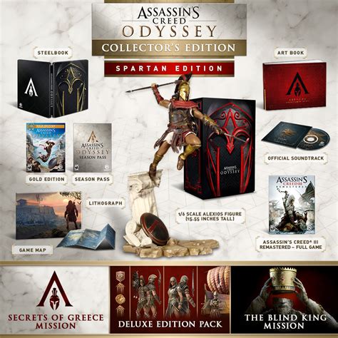 Buy Assassins Creed® Odyssey Spartan Collectors Edition For Ps4
