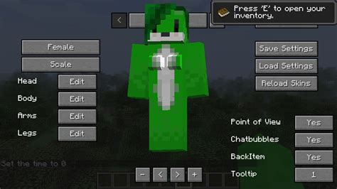 Minecraft More Player Models Skin Editor Bxamb