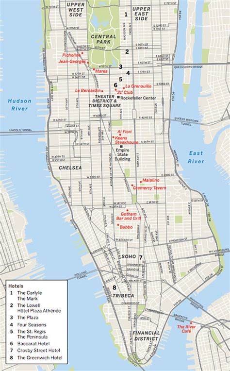 Simple Map Of New York City