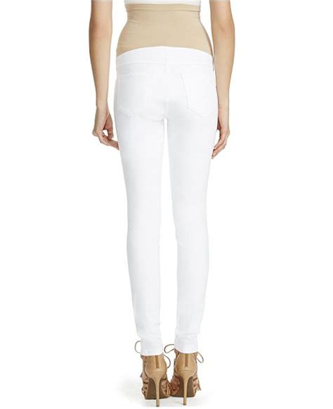 Jessica Simpson Maternity Skinny Jeans White Wash And Reviews