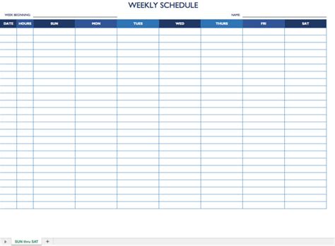 Excel Work Schedule Template Guidemid