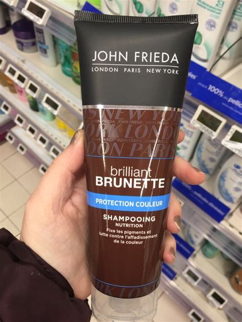 John Frieda Brilliant Brunette Shampoing Nutrition Protection Couleur
