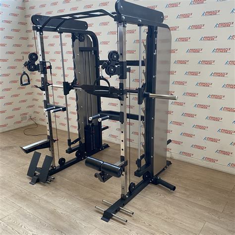 Multi Function Power Rack Dual Pulley Smith Machine Power Rack