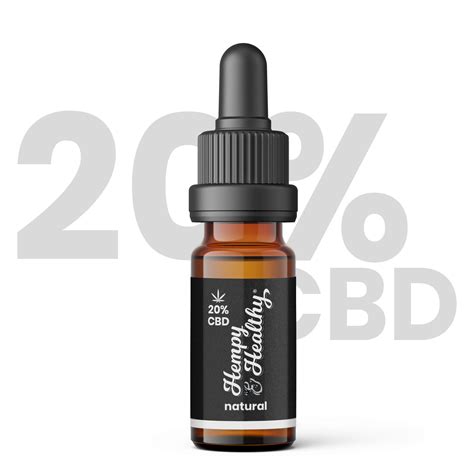 Aceite 20 PREMIUM CBD Aroma Natural Hempy Healthy