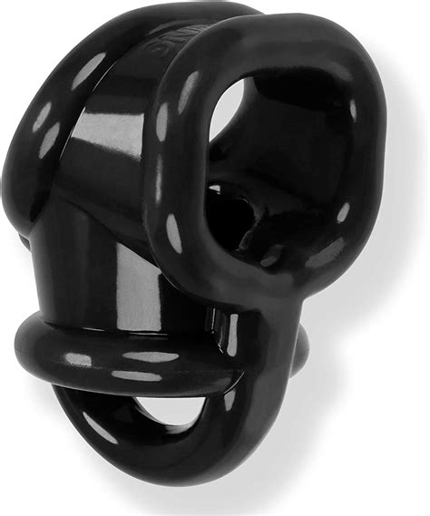 Oxballs Ballsling With Ballsplitter Cock Ring Black Uk Health And Personal Care