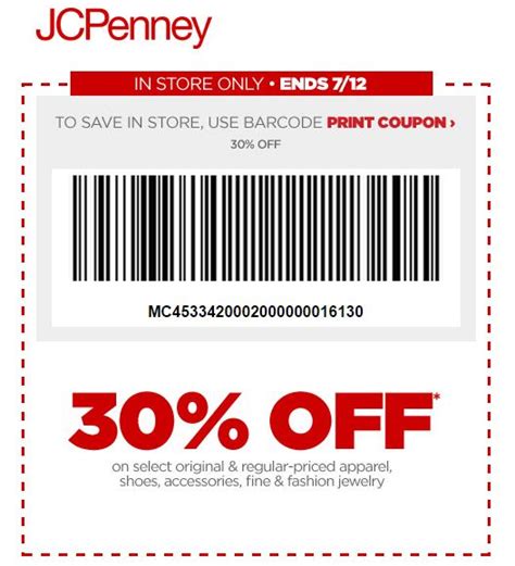 If you use a different payment method, you will receive 1 point for every $2 spent on a qualifying purchase up to the point maximum. JCPenney coupon