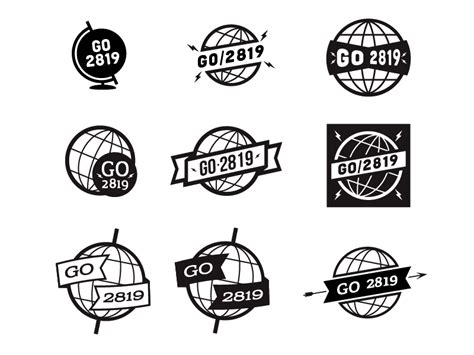 Globe Vintage Logos By Luke Anspach On Dribbble