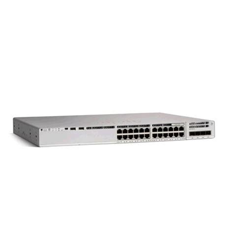 Cisco Network Switch 9200 Series 24 Port Data Switch C9200 24t A
