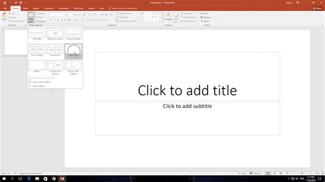 How To Add A New Title Only Slide In Powerpoint 365 Youtube