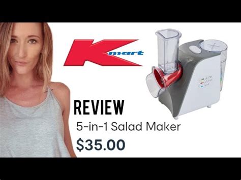 KMART 5 IN 1 SALAD MAKER Unboxing Product Review NEW AT KMART